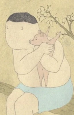 In a pig's eye
