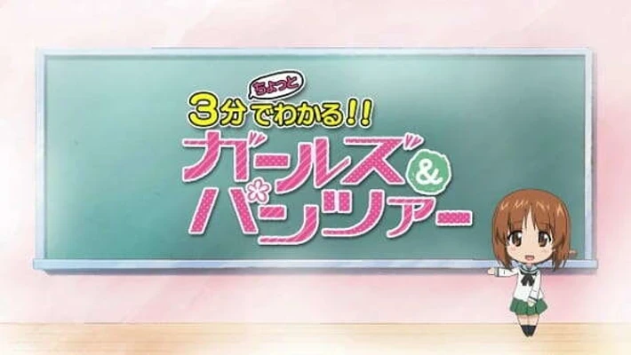 Girls &amp; Panzer Movie: 3-pun Chotto de Wakaru!! Girls &amp; Panzer Poster
