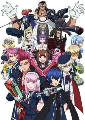 Gunslinger Stratos The Animation: Kikan/Kaze no Yukue Poster